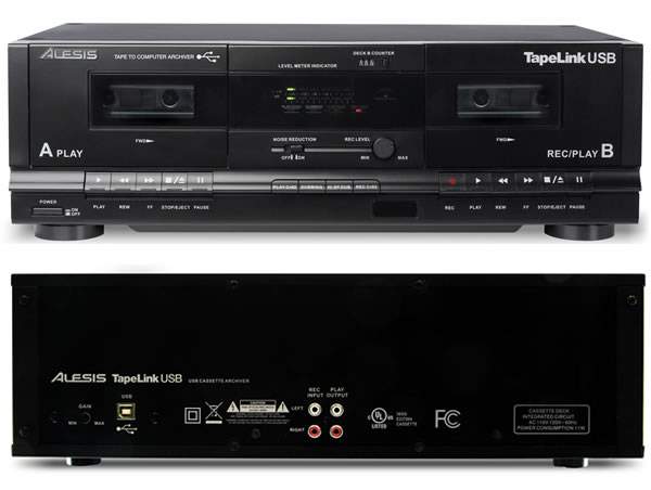 カセットテープをMP3に変換する方法について　ALESIS　TAPELINK　VS テープエクスプレス
