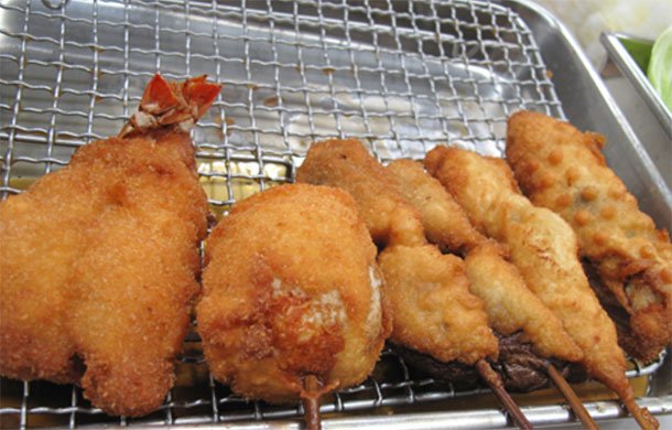 これが大阪の串カツ