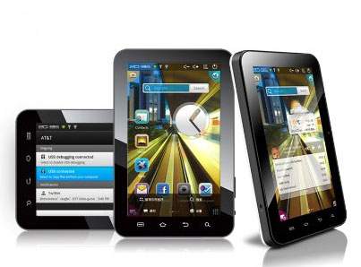 アンドロイドOSを搭載した5インチのタブレット、N50 Android2.3