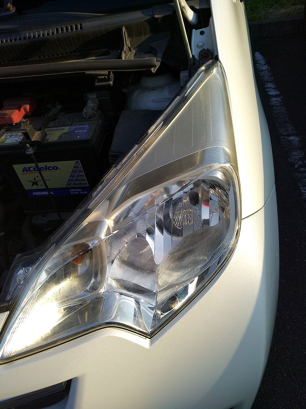 ラクティスの車幅灯（ポジションランプ）を交換する方法
