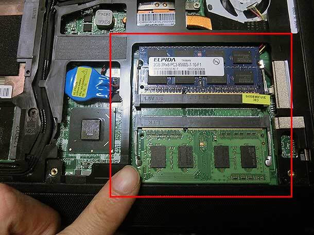 lenovo ThinkPad X121eメモリの増設方法